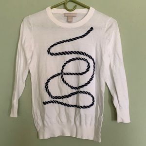 Rope sweater